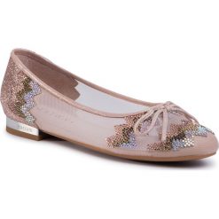 Baleriny SCA'VIOLA - B-175 Beige. Żółte baleriny damskie Sca'viola, bez wzorów, ze skóry, klasyczne, bez obcasa, na płaskiej podeszwie. Za 319,00 zł.