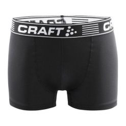 Bokserki męskie: Craft Bokserki męskie Greatness boxer 3-inch czarne r. S (1905488-9900)