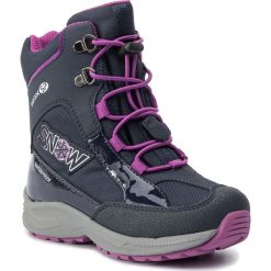Śniegowce GEOX - J N.Alaska G.B Wpf B J848BB 050HH C4269 M Navy/Purple. Niebieskie śniegowce dziewczęce Geox, bez zapięcia. W wyprzedaży za 189,00 zł.