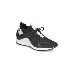 Buty HUGO HYBRID RUNN KNBC. Czarne trampki męskie HUGO, bez wzorów, bez zapięcia. Za 859,00 zł.