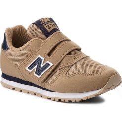 Sneakersy NEW BALANCE - KV373TAY Brązowy. Pomarańczowe półbuty dziewczęce New Balance, na rzepy. W wyprzedaży za 169,00 zł.