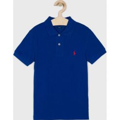 Polo Ralph Lauren - Polo dziecięce 134-176 cm. Niebieskie t-shirty chłopięce Polo Ralph Lauren, bez wzorów, z bawełny, z krótkim rękawem. W wyprzedaży za 179,90 zł.