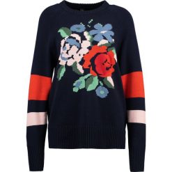 Swetry klasyczne damskie: YAS YASSALLY Sweter night sky