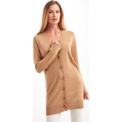 KARDIGAN SENTA MARELLA MONOCHROME. Swetry damskie Marella Sport, l, bez wzorów, biznesowe, bez rękawów, bez kaptura. Za 1049,00 zł.