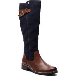 Oficerki CAPRICE - 9-25523-21 Cognac Multi 388. Pomarańczowe kozaki damskie marki Caprice, ze skóry, na obcasie. Za 549,90 zł.
