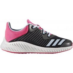 Buciki niemowlęce chłopięce: Adidas Buty Fortarun K Dark Grey/Easy Blue /Shock Pink 35