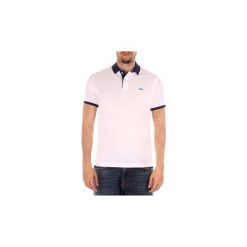 Koszulki polo z krótkim rękawem Harmont Blaine POLO CO COSTINA. Białe koszulki męskie Harmont Blaine, xl, bez wzorów, polo, z krótkim rękawem, krótkie. Za 585,88 zł.