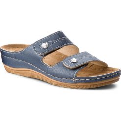 Chodaki damskie: Klapki INBLU – MV89DS25 Granatowy