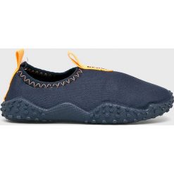 Name it - Buty dziecięce. Niebieskie trampki chłopięce Name it, bez wzorów, z materiału, sportowe, bez zapięcia. W wyprzedaży za 44,90 zł.