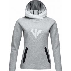 ROSSIGNOL Bluza damska LIFETECH HOODY grey. Szare bluzy damskie Rossignol, bez wzorów, z softshellu, bez rękawów, bez kaptura. Za 405,00 zł.