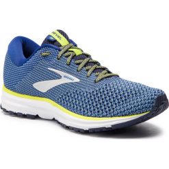 Buty BROOKS - Revel 2 110292 1D 418 Sodalite/Citadel/Lime. Niebieskie buty sportowe męskie Brooks, z tworzywa sztucznego, bez zapięcia, do biegania. W wyprzedaży za 279,00 zł.