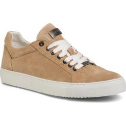 Sneakersy GOE - SS1N3028 Beige. Brązowe sneakersy męskie GOE, bez zapięcia. Za 399,00 zł.