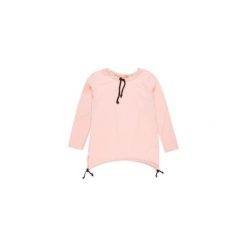 Bluzy damskie: Bluza damska luźna gładka sportowa, ZE SZNURKAMI