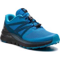 Buty SALOMON - Sense Max 2 406901 27 V0 Indigo Bunting/Black/Poseidon. Niebieskie buty sportowe męskie marki Salomon, ze skóry ekologicznej, bez zapięcia, do biegania. Za 639,00 zł.
