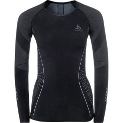 Koszulka funkcyjna "SUW" w kolorze czarnym. Czarne bluzki sportowe damskie Odlo Women, xs, z nadrukiem, ze skóry, z okrągłym kołnierzem, bez rękawów, bez kaptura. W wyprzedaży za 164,95 zł.