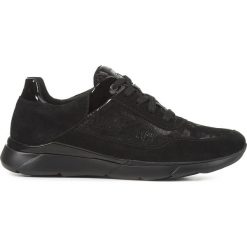 Geox Hiver Tenisówki Czarny. Czarne trampki i tenisówki damskie Geox, bez wzorów, ze skóry, bez zapięcia. Za 462,95 zł.