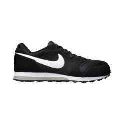 Buty Nike Md Runner 2 (GS) (807316-001). Szare buty dziewczęce sportowe Nike, na wiosnę, bez wzorów, z zamszu, bez zapięcia, nike md runner. Za 179,99 zł.