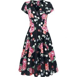 Hell Bunny Collarette 50's Dress Sukienka czarny. Czarne sukienki damskie marki Hell Bunny, s, bez wzorów, bez kołnierzyka, bez rękawów. Za 284,90 zł.