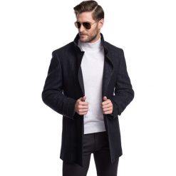 Płaszcz PIERPAOLO PSGS000115. Pomarańczowe płaszcze męskie Giacomo Conti, na zimę, m, bez wzorów, z wełny, eleganckie, bez kaptura. Za 999,00 zł.