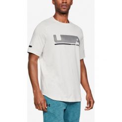 Under Armour Unstoppable Move Koszulka Biały. Białe t-shirty męskie Under Armour, l, z nadrukiem, z elastanu, bez kołnierzyka, krótkie. Za 171,95 zł.