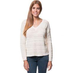 Sweter w kolorze kremowym. Białe bez kategorii Benetton, xs, z dzianiny. W wyprzedaży za 107,95 zł.