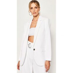 Żakiet MICHAEL Michael Kors Tissé MS01EYJB4J. Białe marynarki damskie MICHAEL Michael Kors, bez wzorów, z poliesteru. Za 1319,00 zł.