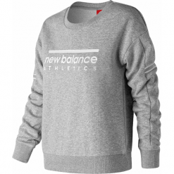 New Balance WT91551AG. Szare podkoszulki damskie marki New Balance, xs, bez wzorów, z bawełny, klasyczne, z klasycznym kołnierzykiem, bez rękawów. Za 199,99 zł.