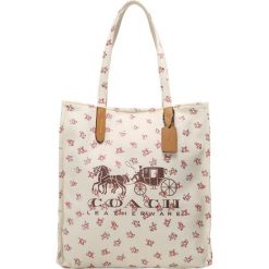 Shopper bag damskie: Coach HORSE AND CARRIAGE TOTE Torba na zakupy chalk