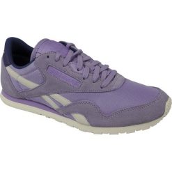 Reebok Classic Nylon V68403. Fioletowe buty sportowe damskie Reebok, bez wzorów, z nylonu, sportowe, reebok classic. W wyprzedaży za 179,99 zł.