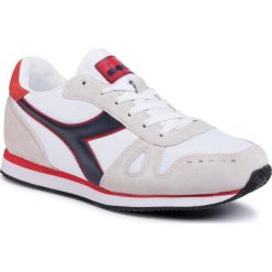Sneakersy DIADORA - Simple Run D101.173745 01 20006 White. Białe sneakersy męskie Diadora, na co dzień, bez wzorów, ze skóry, bez zapięcia. Za 299,00 zł.