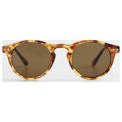 Mango Man - Okulary Porter. Czarne okulary przeciwsłoneczne męskie Mango Man, z materiału. Za 119,90 zł.