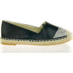 Espadryle damskie (38). Czarne espadryle damskie bez wzorów, bez obcasa. Za 79,00 zł.