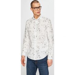 Desigual - Koszula. Niebieskie koszule męskie Desigual, s, bez wzorów, z bawełny, klasyczne, z klasycznym kołnierzykiem, z długim rękawem. W wyprzedaży za 139,90 zł.