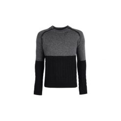 Swetry Trussardi 52M00073 / Raglan Knit With Zip. Czarne swetry męskie Trussardi, s, bez wzorów, bez kołnierzyka, bez kaptura. Za 459,00 zł.