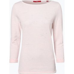 S.Oliver Casual - Koszulka damska, różowy. Różowe koszulki damskie marki s.Oliver Casual, s, z napisami, casualowe, bez kołnierzyka, bez rękawów. Za 49,95 zł.
