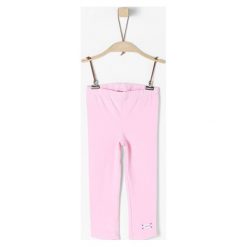 S.Oliver Legginsy Dziewczęce 110 Różowy. Różowe legginsy dziewczęce marki S.Oliver, z jeansu. Za 39,00 zł.