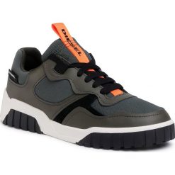 Sneakersy DIESEL - S-Rua Low Sk Y02335 P3391 T7439 Climbing Ivy. Zielone sneakersy męskie Diesel, na co dzień, bez wzorów, ze skóry, eleganckie, bez zapięcia. Za 749,00 zł.