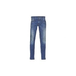 Jeansy slim fit Replay ANBASS. Niebieskie jeansy męskie relaxed fit marki Replay. Za 487,20 zł.