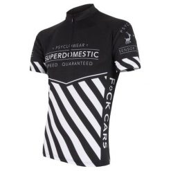 Sensor koszulka rowerowa Superdomestic black XL. Czarne koszulki męskie Sensor, xl, bez wzorów. Za 169,00 zł.