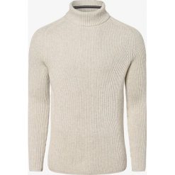 Marc O'Polo - Sweter męski, biały. Białe swetry męskie Marc O'Polo, m, bez wzorów, prążkowane, z golfem, bez kaptura. Za 699,95 zł.