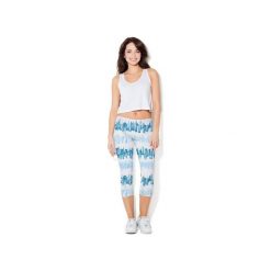 Legginsy CP-011 281. Legginsy sportowe damskie Colour pleasure, xl, bez wzorów, z dzianiny, na fitness i siłownię. Za 99,00 zł.