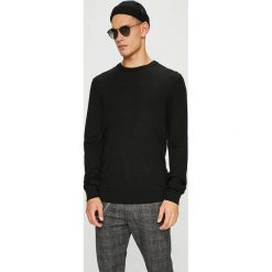 Casual Friday - Sweter. Czarne swetry klasyczne męskie marki Casual Friday, s, z wełny, casualowe, z okrągłym kołnierzem. W wyprzedaży za 89,90 zł.