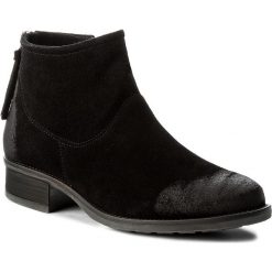 Botki FILIPE - 9801 Black. Czarne buty zimowe damskie marki Filipe, ze skóry, na obcasie. W wyprzedaży za 239,00 zł.