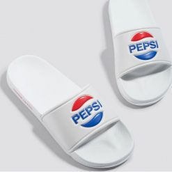 Klapki damskie: Sweet SKTBS Klapki Sweet Pepsi – White