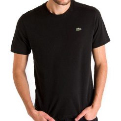 LACOSTE SPORT > TH7618.031. Czarne koszulki męskie Lacoste, xl, z aplikacjami, z bawełny, bez kołnierzyka, bez rękawów. Za 169,99 zł.