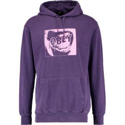 Bluzy męskie: Obey Clothing SCREAMER Bluza z kapturem dusty purple