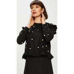 Silvian Heach - Bluza. Szare bluzy damskie marki Silvian Heach, na co dzień, m, z dzianiny, casualowe, z włoskim kołnierzykiem, z długim rękawem, dopasowane. Za 349,90 zł.