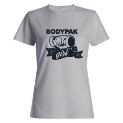 Bodypak Koszulka damska T-shirt WMN Girls Society szary melanż r. M. Szare bluzki damskie Bodypak, m, melanż. Za 40,82 zł.