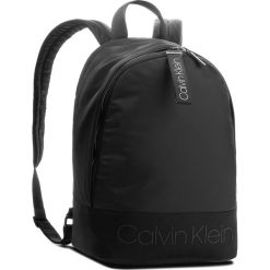 Plecak CALVIN KLEIN - Shadow Round Backpac K50K503905 001. Czarne plecaki męskie Calvin Klein, z materiału, sportowe. Za 449,00 zł.