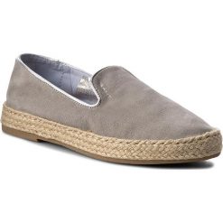 Espadryle GANT - Krista 14573625 Gray G88. Szare espadryle damskie GANT, bez wzorów, ze skóry, bez obcasa, na płaskiej podeszwie. W wyprzedaży za 259,00 zł.